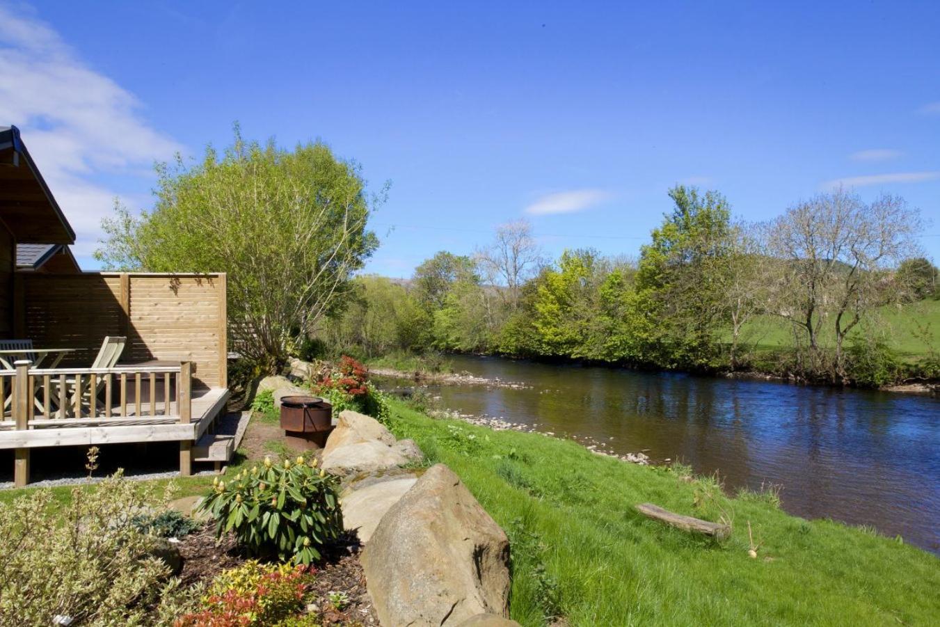 Braidhaugh Holiday Lodge And Glamping Park Крифф Экстерьер фото